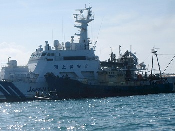 尖閣諸島中国漁船2