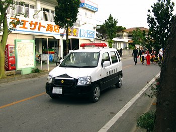 石垣島のパトカー