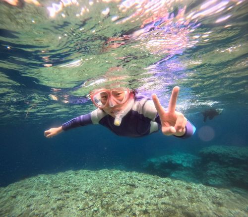 シュノーケリング