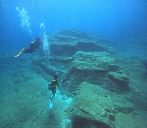 海底遺跡ポイント